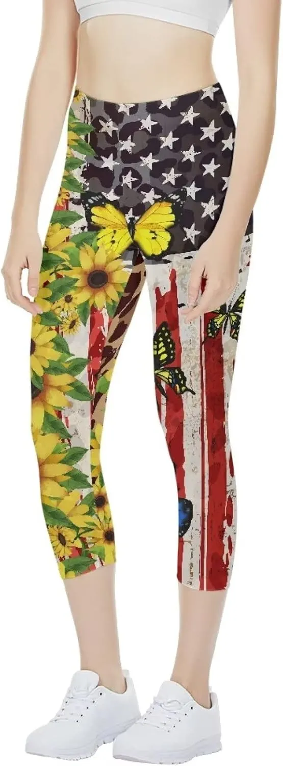 AFPANQZ Leggings for Women High Waist Work Out Yoga Pants Tight Mid Length Seamless Legging Butt Lift XS-3X Sports Wear