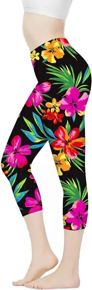 AFPANQZ Leggings for Women High Waist Work Out Yoga Pants Tight Mid Length Seamless Legging Butt Lift XS-3X Sports Wear