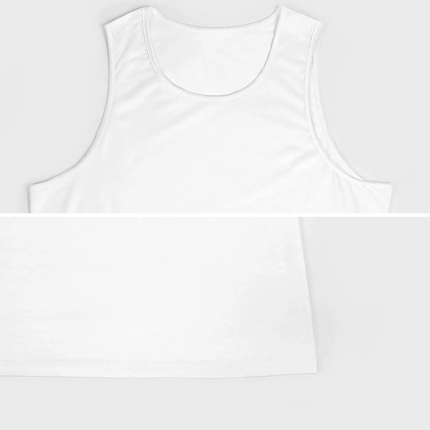Big and Tall Tank Tops for Men Cropped Sleeveless Undershirt Men Workout Tank Tops