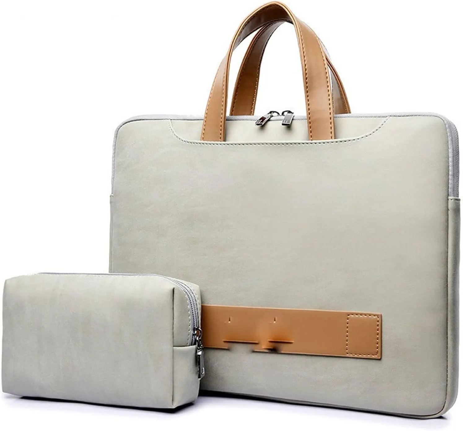 Briefcases Messenger Bags Laptop Bag Bag for Documents Women Portable Briefcase Thin Notebook Bag Men Leather Tablet PC Waterproof Protection Case