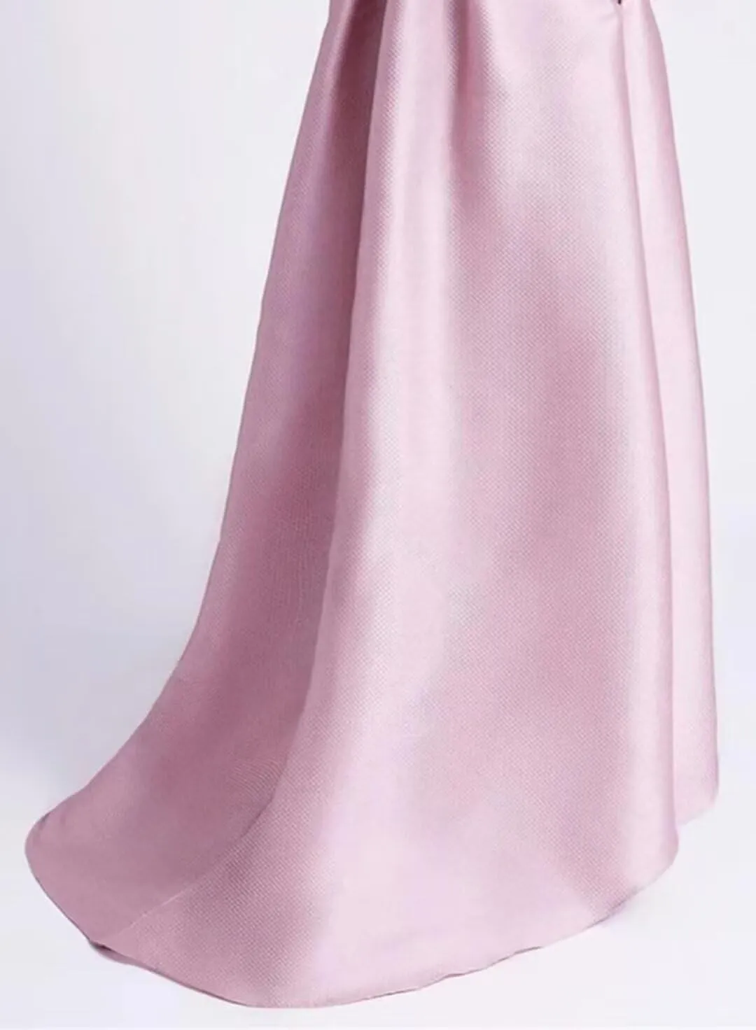 cantcauli Satin Hi-Low Mother of The Bride Dress for Wedding A Line Ball Gown Wedding Guest Dress with Pockets CT036