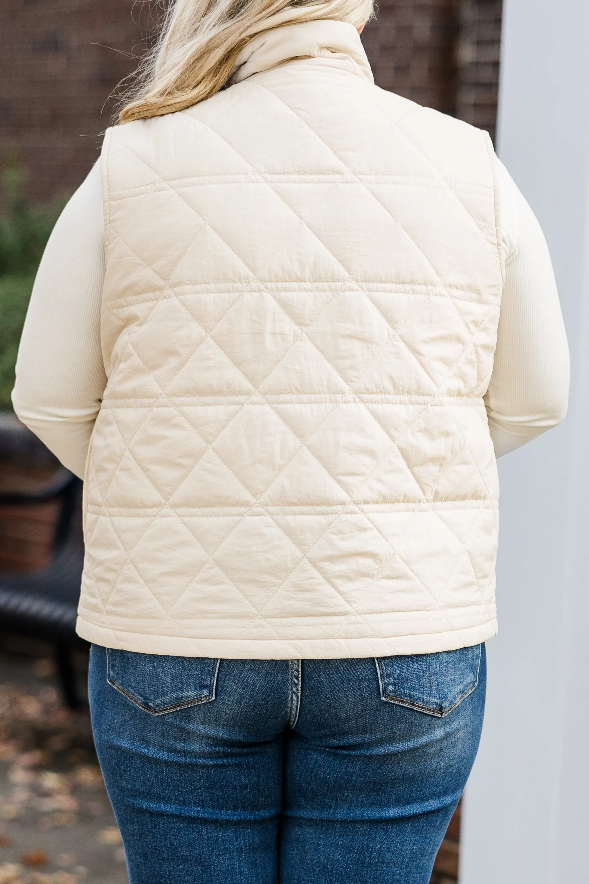 Comfort Cutie Vest, Cream