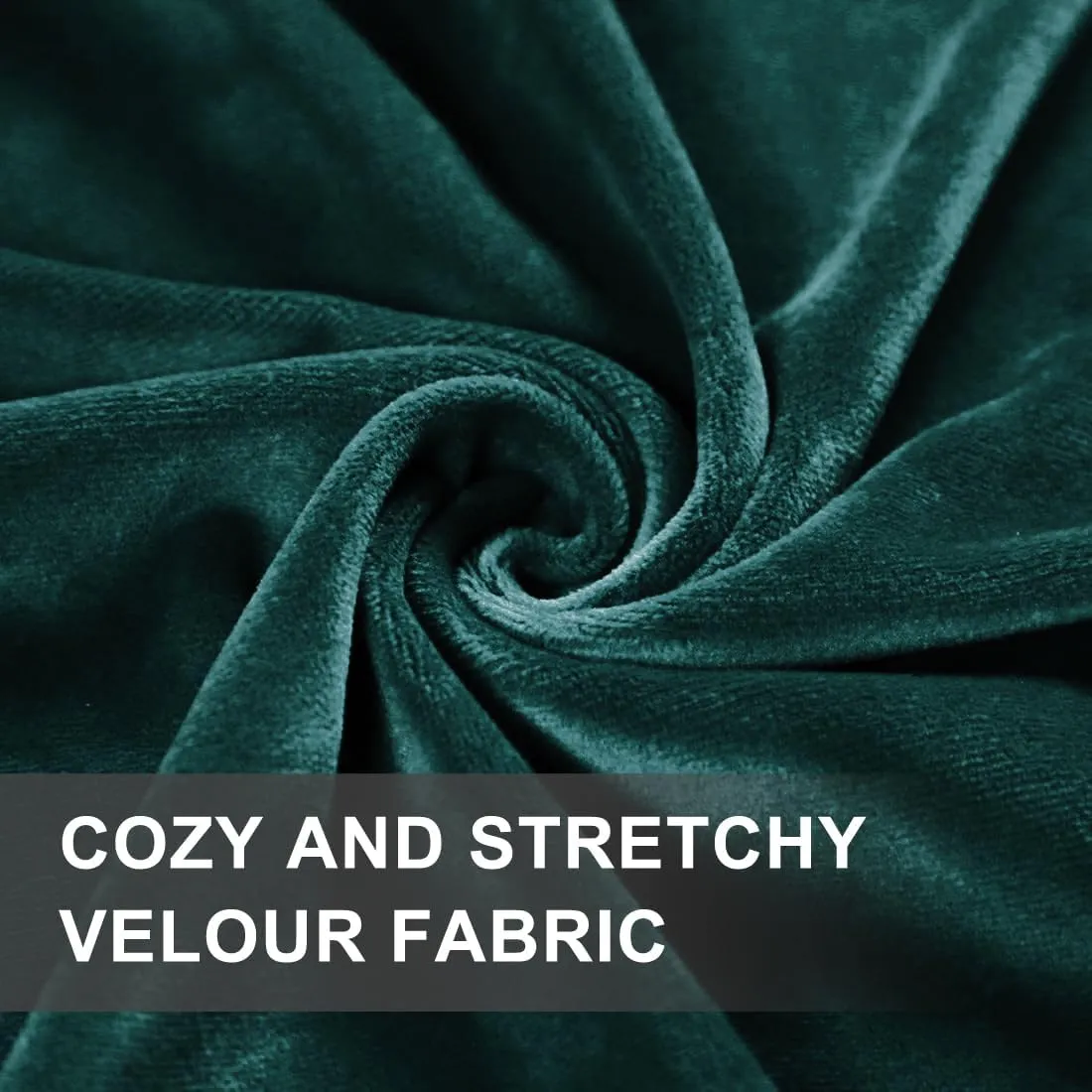 COZZIPLUS Women Velour Legging- High Waisted Buttery Soft Velvet Stretchy Legging