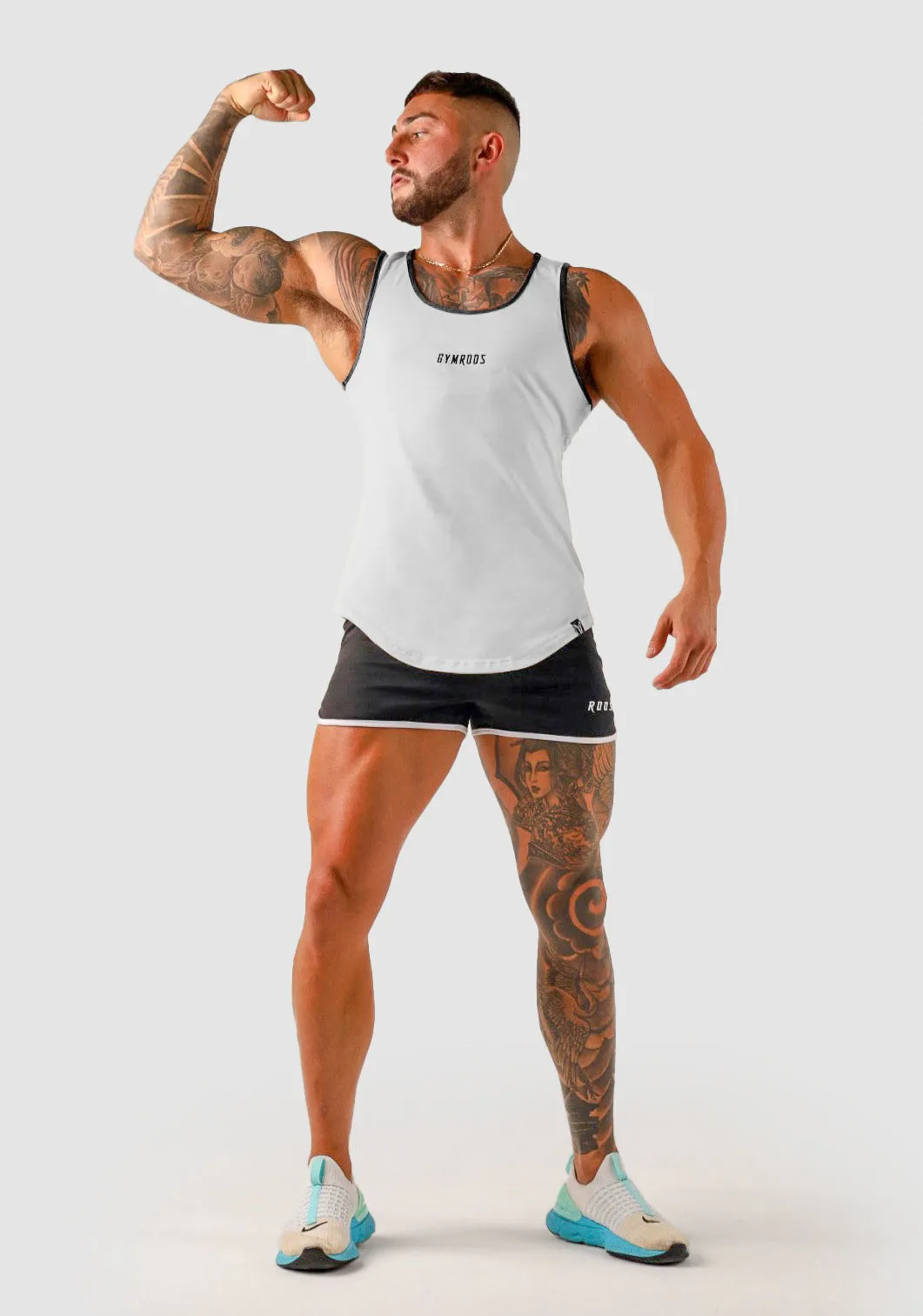 Culture Fitted Tank - White