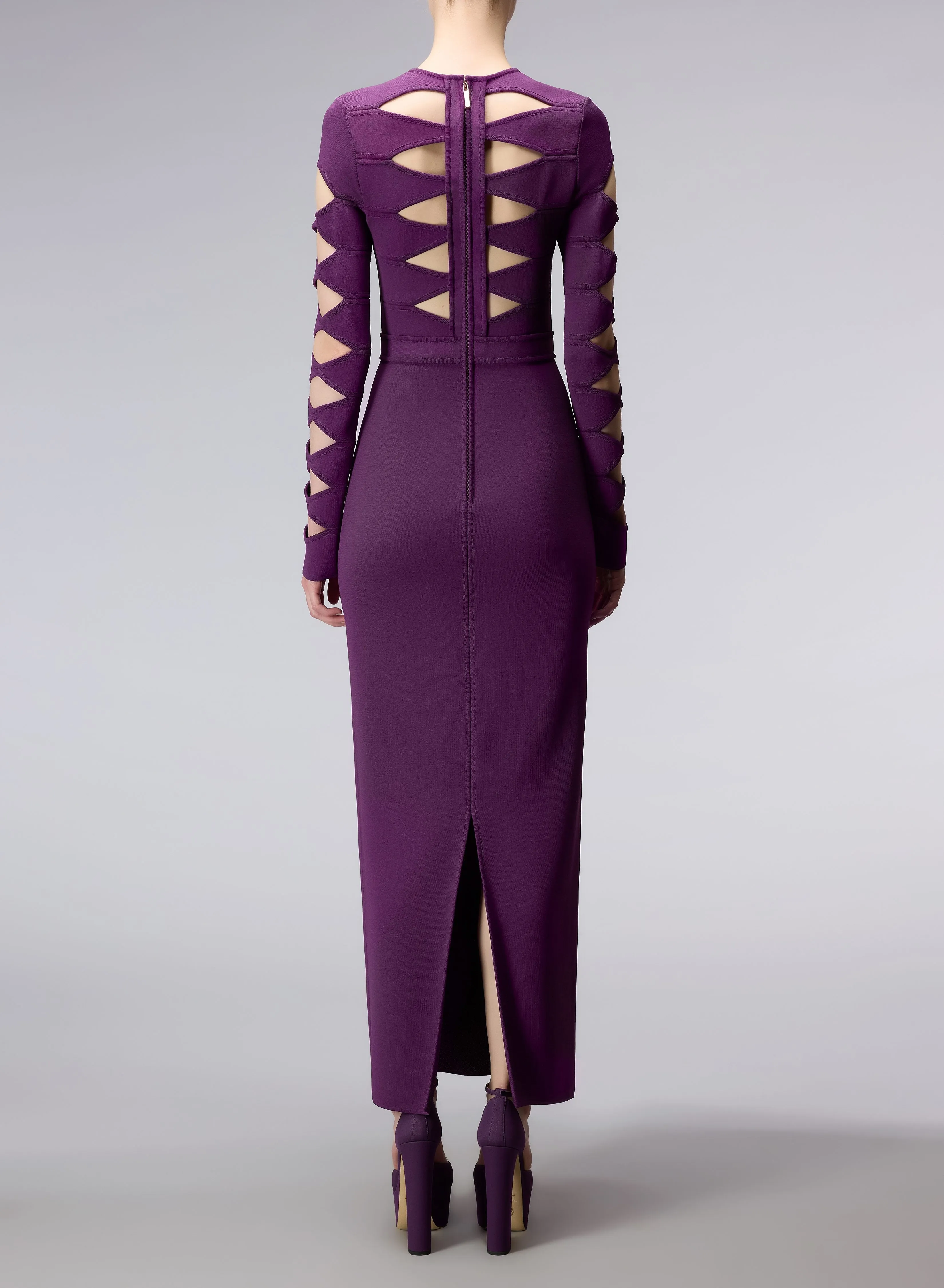 Cut-Out Knit Dress