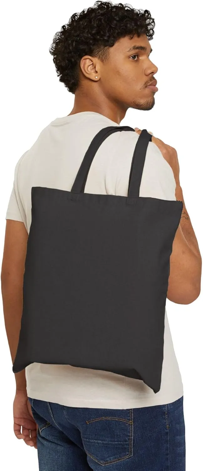 Eco Tote Bag, Reusable Shopping Bag 02, Sustainable Grocery Bag, Buy Less Choose Well Love More, Market Tote