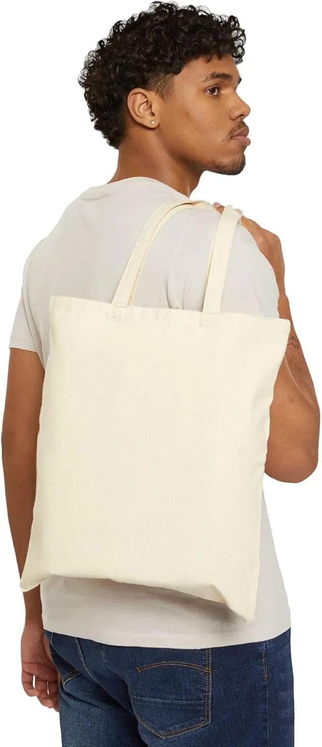 Eco Tote Bag, Reusable Shopping Bag 02, Sustainable Grocery Bag, Buy Less Choose Well Love More, Market Tote