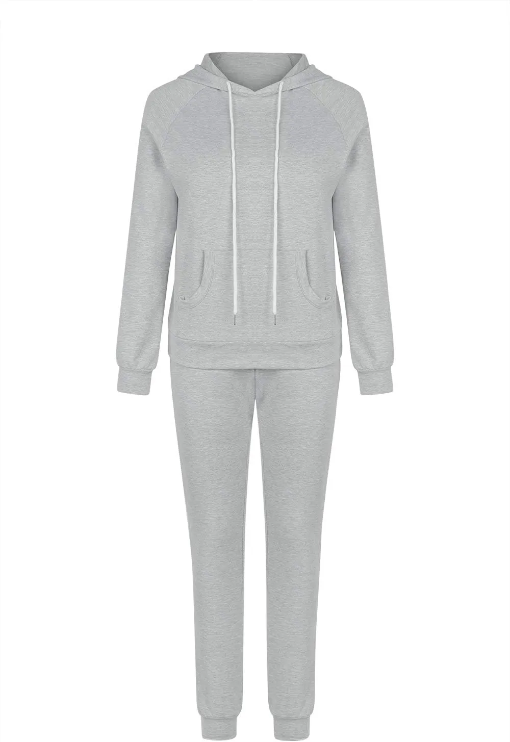 Fixmatti Women Pullover Hoodie Pockets Sweatpants Sport Jogger Sweatsuit
