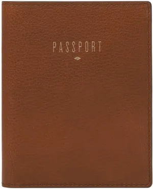 Fossil Women's Leather Passport Case