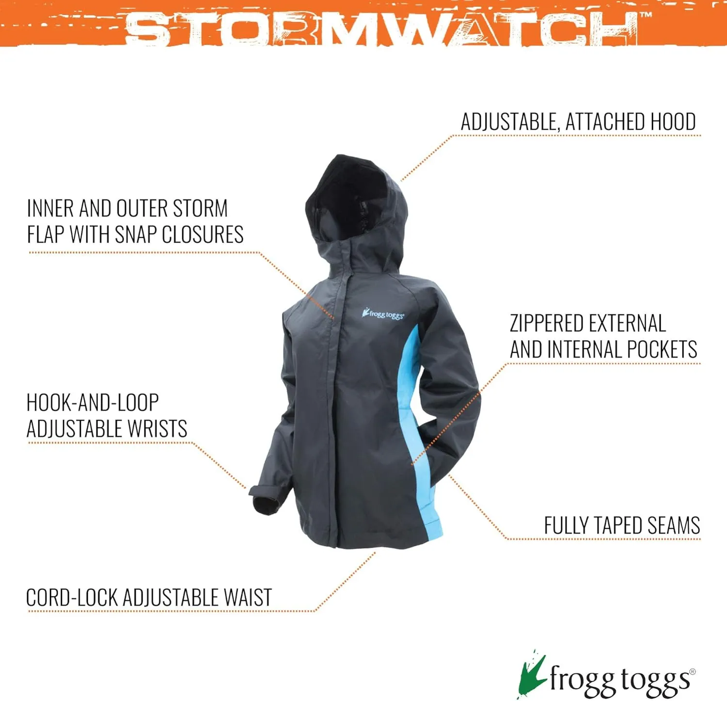 FROGG TOGGS Women's Stormwatch Jacket