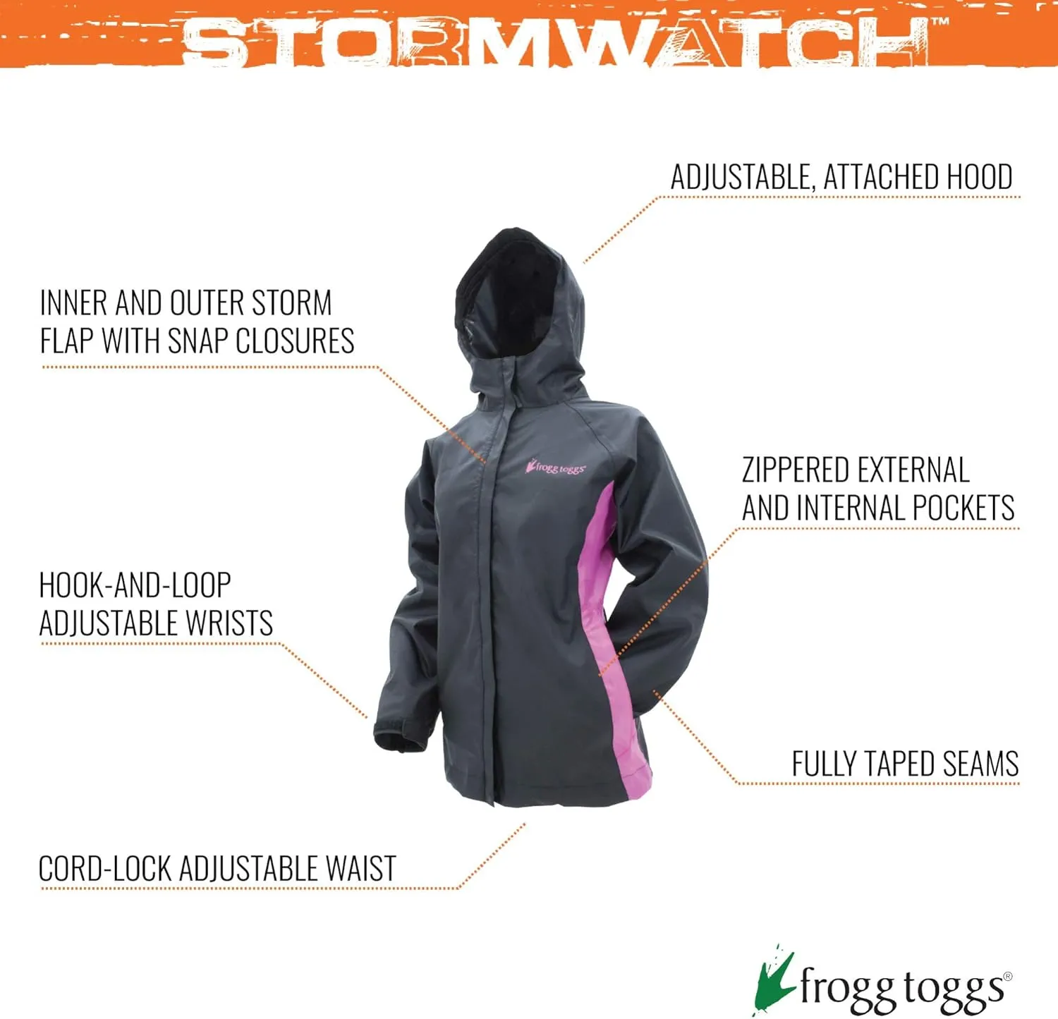 FROGG TOGGS Women's Stormwatch Jacket
