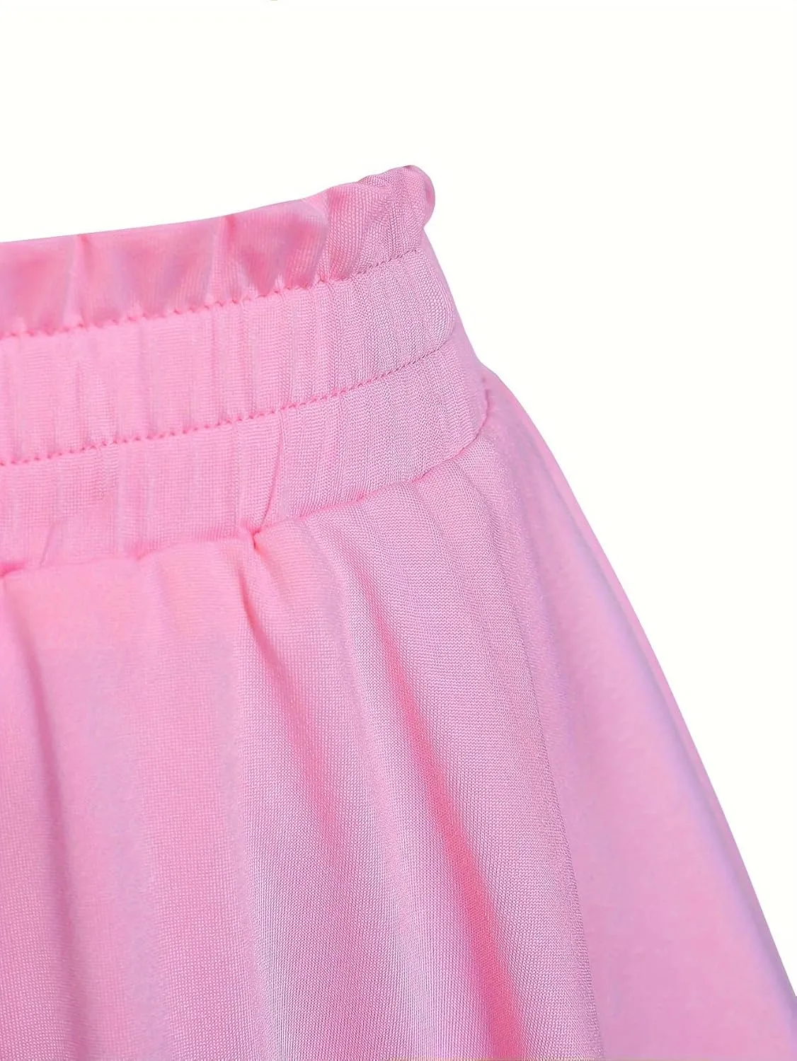 Girls 4 Pack Athletic Skirts Set Tennis Golf Skirts with Shorts Running Flowy Skorts 3-12Y