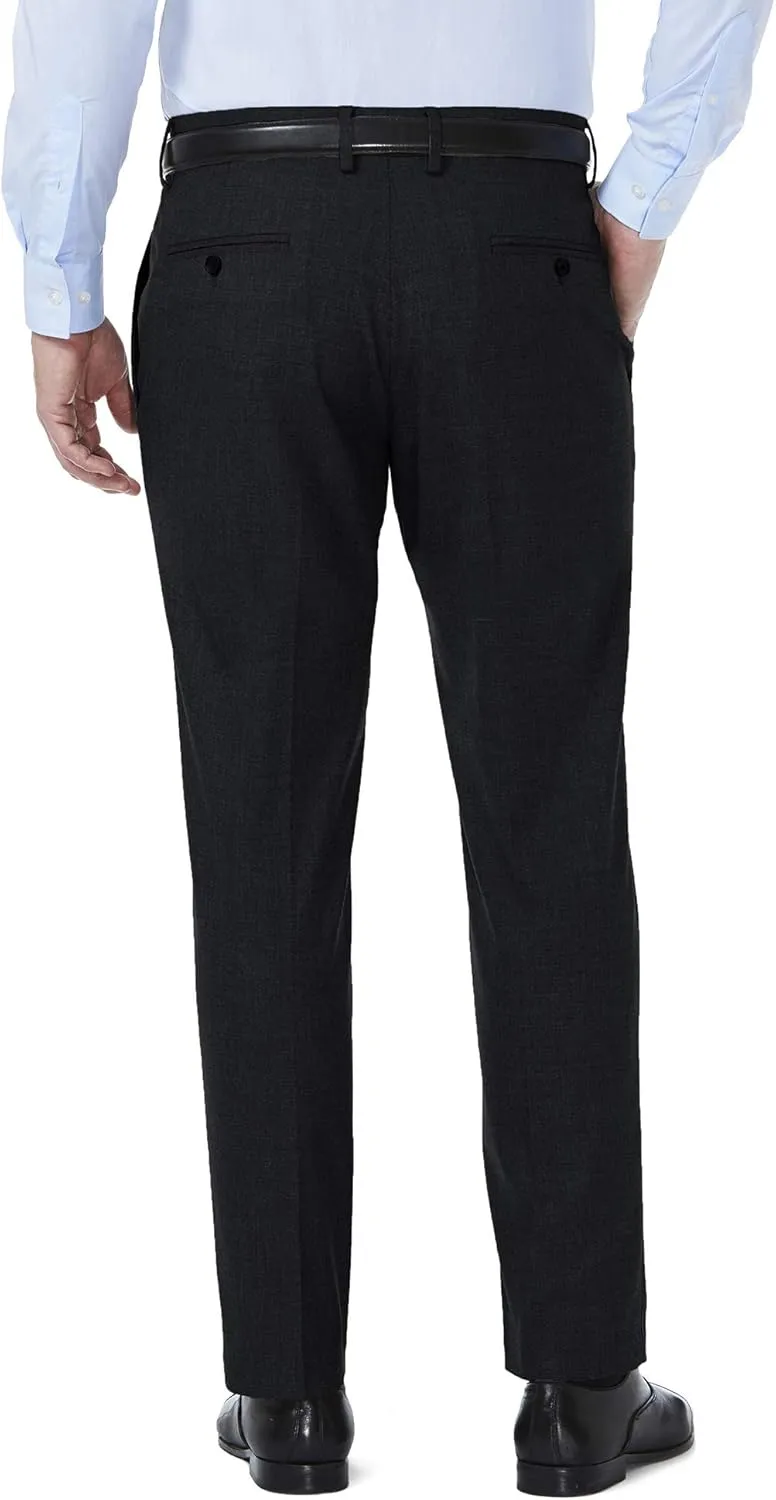 Haggar Mens JMH Premium Stretch Tailored Fit Suit Separates - Pants and Jackets