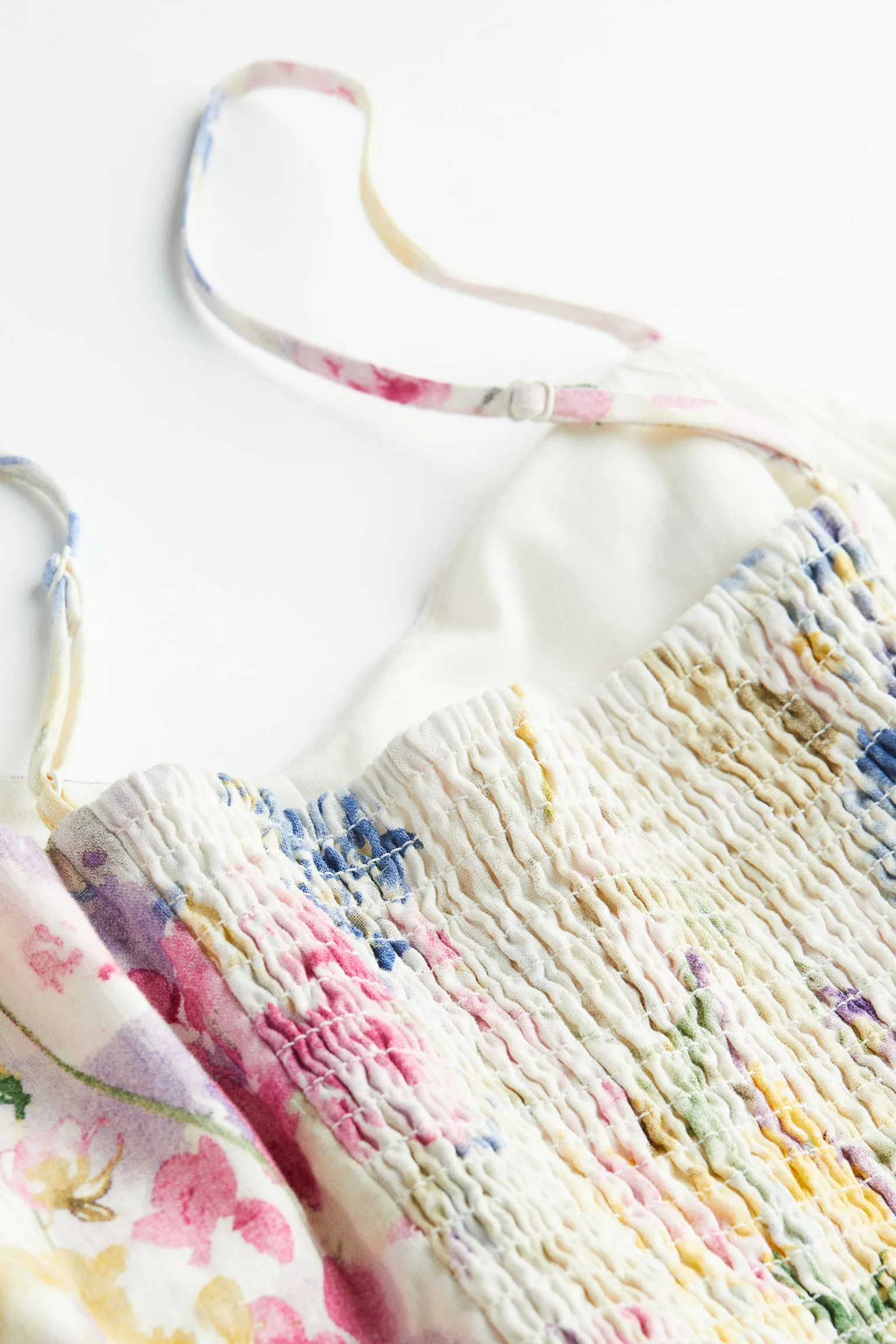 H&M Linen-blend dress, multicolor