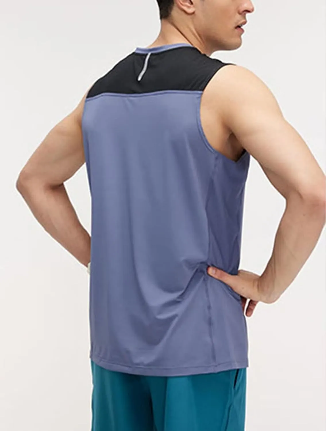 HNVAVQ Men's Tank Top,Sleeveless T-Shirt Vest Tops Quick Dry Gym Vest Tops Breathable Shirts