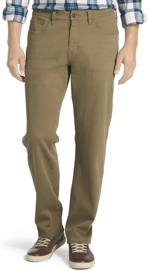 IZOD Men's Relaxed Fit Comfort Stretch Denim Jeans