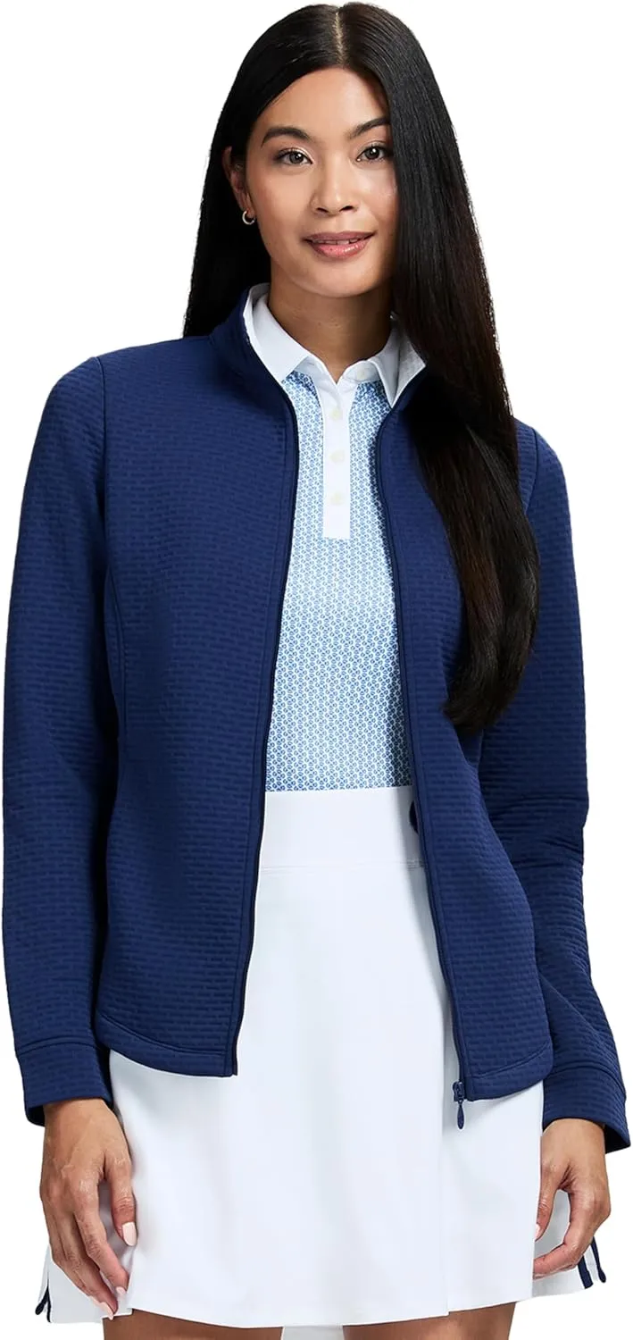 IZOD Women's Lightweight Jacket Performance Stretch Zip-up Athletic Running