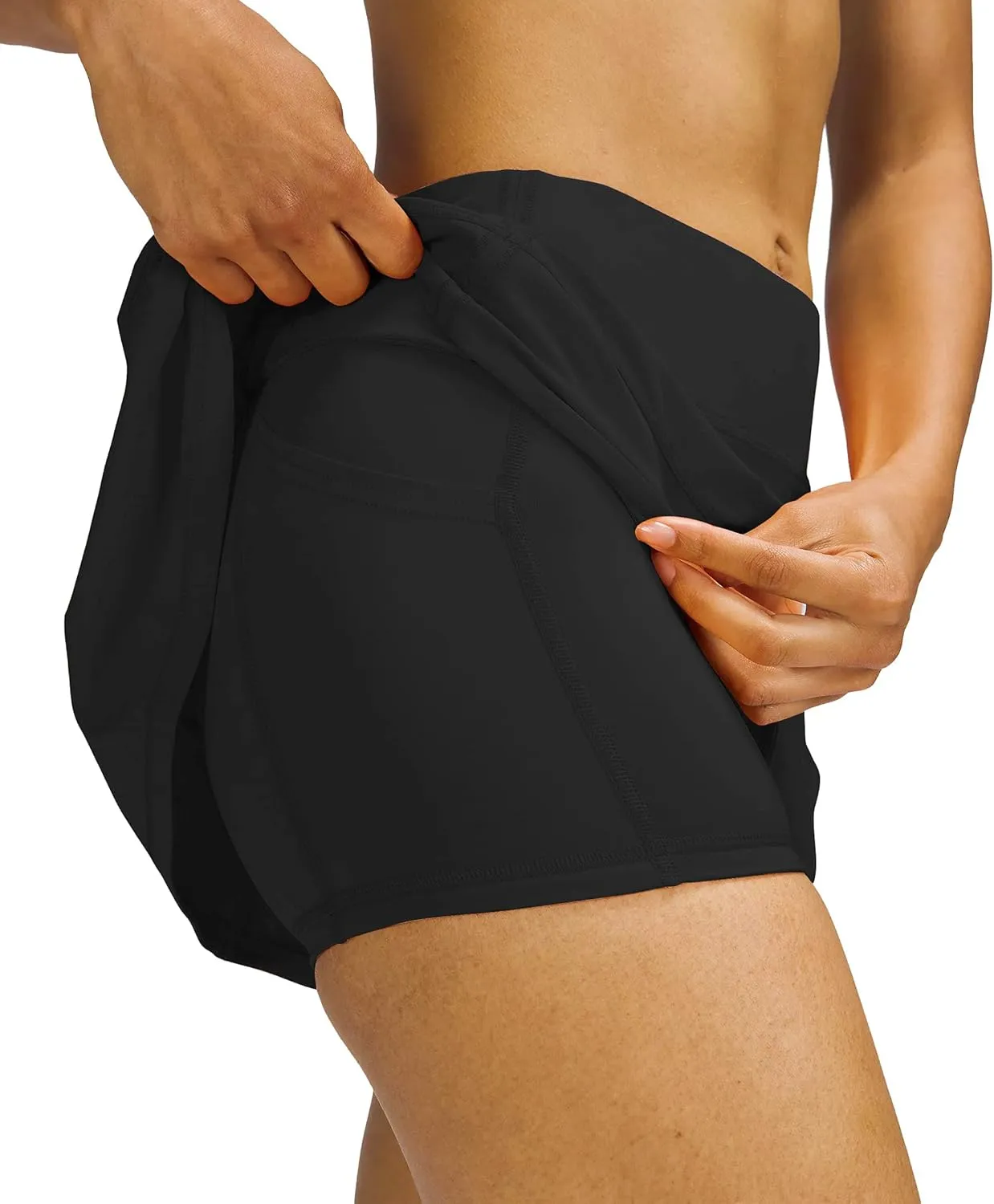 MEIVSO Women's Pleated Workout Tennis Skirts with Pockets Activewear Sports Skort Built-in Shorts
