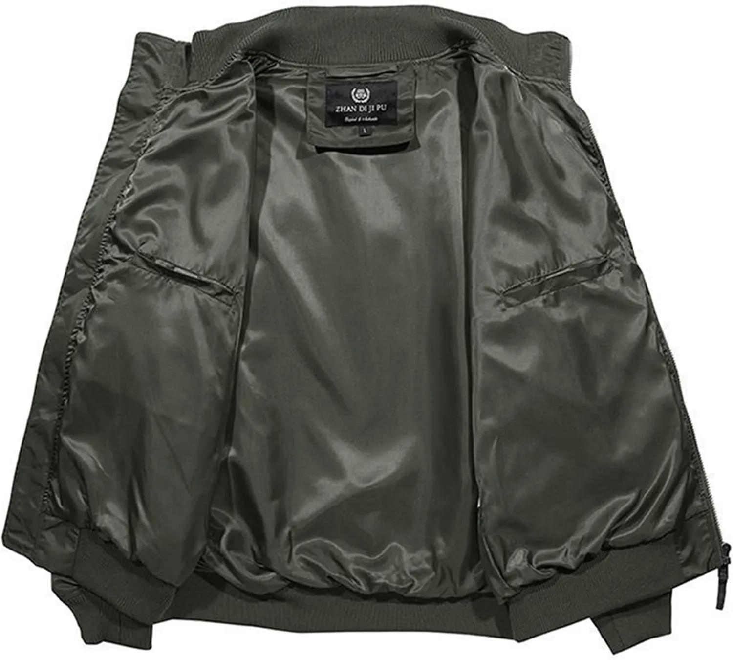 Men's Bomber Jackets Lightweight Windbreaker Flight Jackets Sportswear Jacket Casual Active Coat Outwear