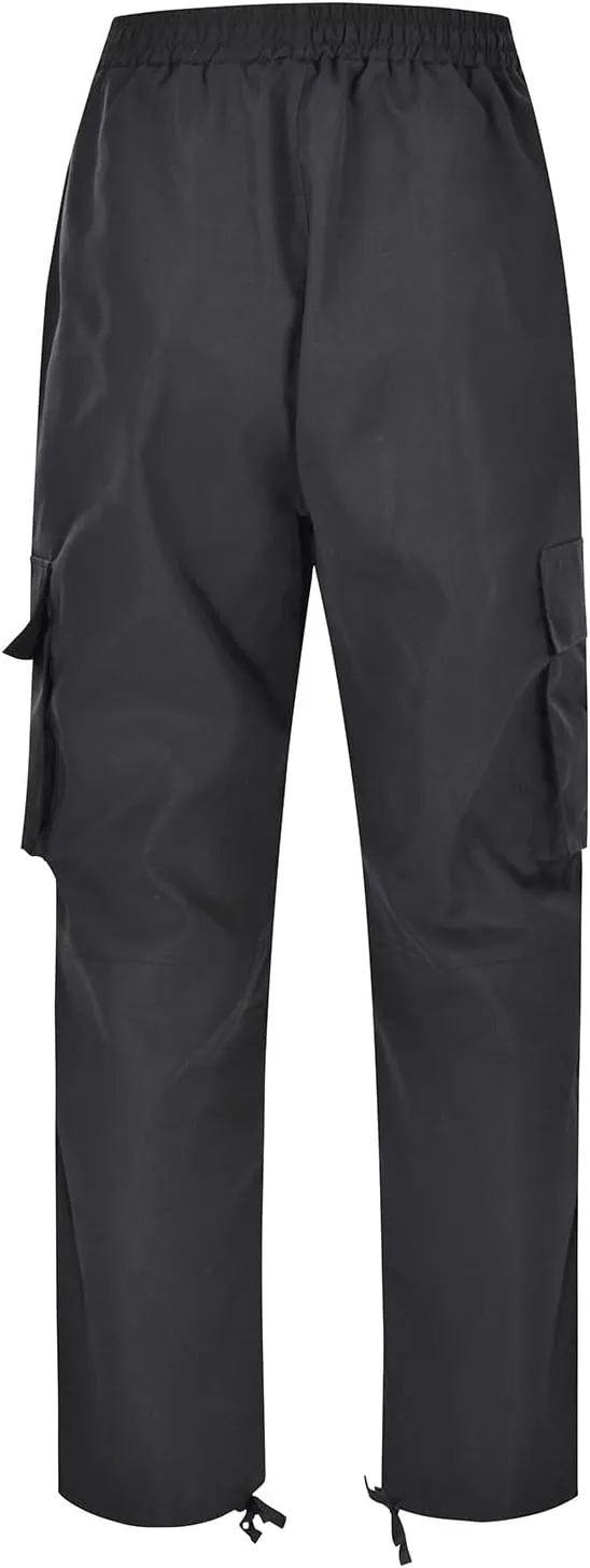 Mens Cargo Pants Relaxed Fit Hiking Sweatpants Casual Athletic Jogger Sports Outdoor Trousers with Pockets
