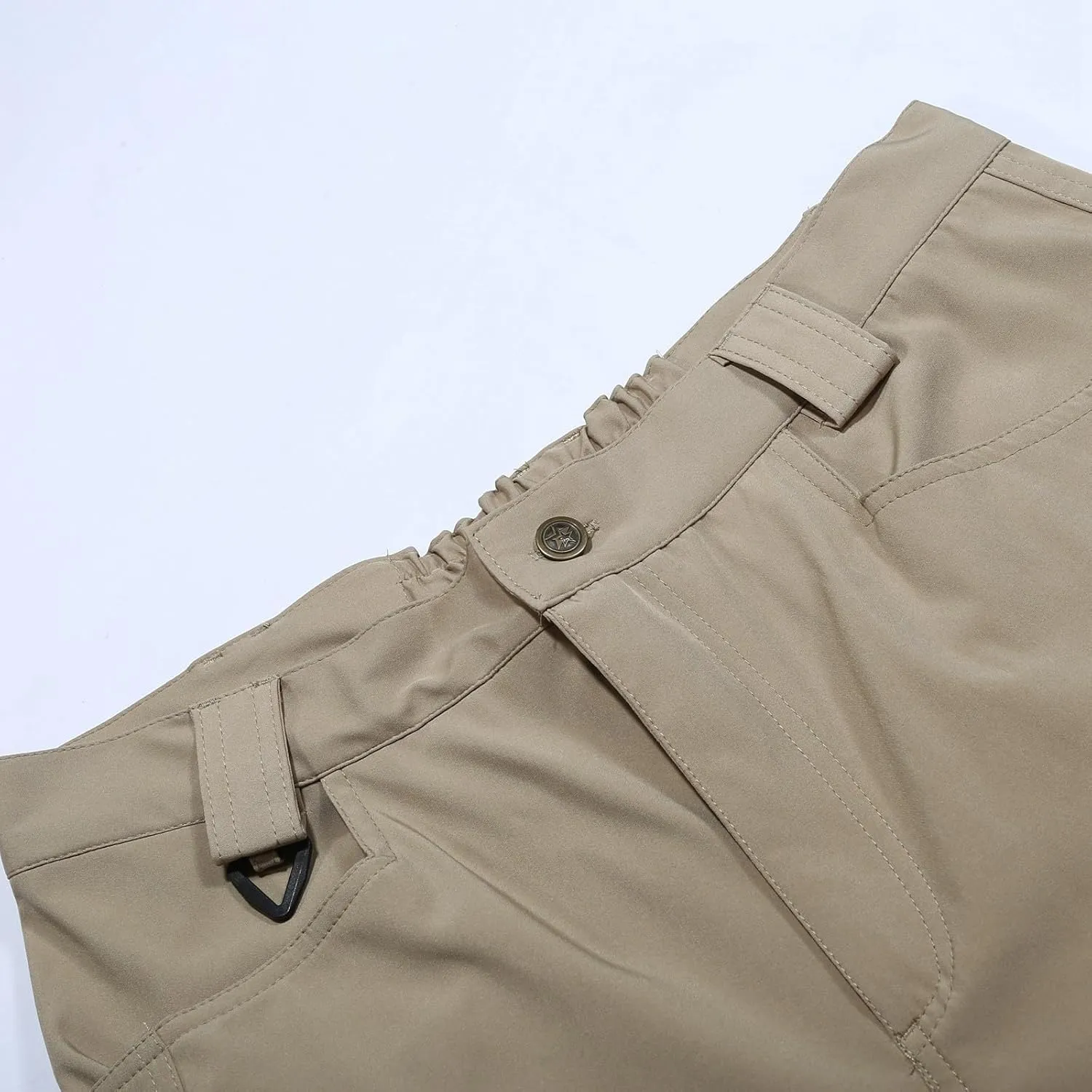 Mens Casual Cargo Pants Tactical Workout Sport Pants Multi-Pocket Straight Leg Trousers Running Joggers