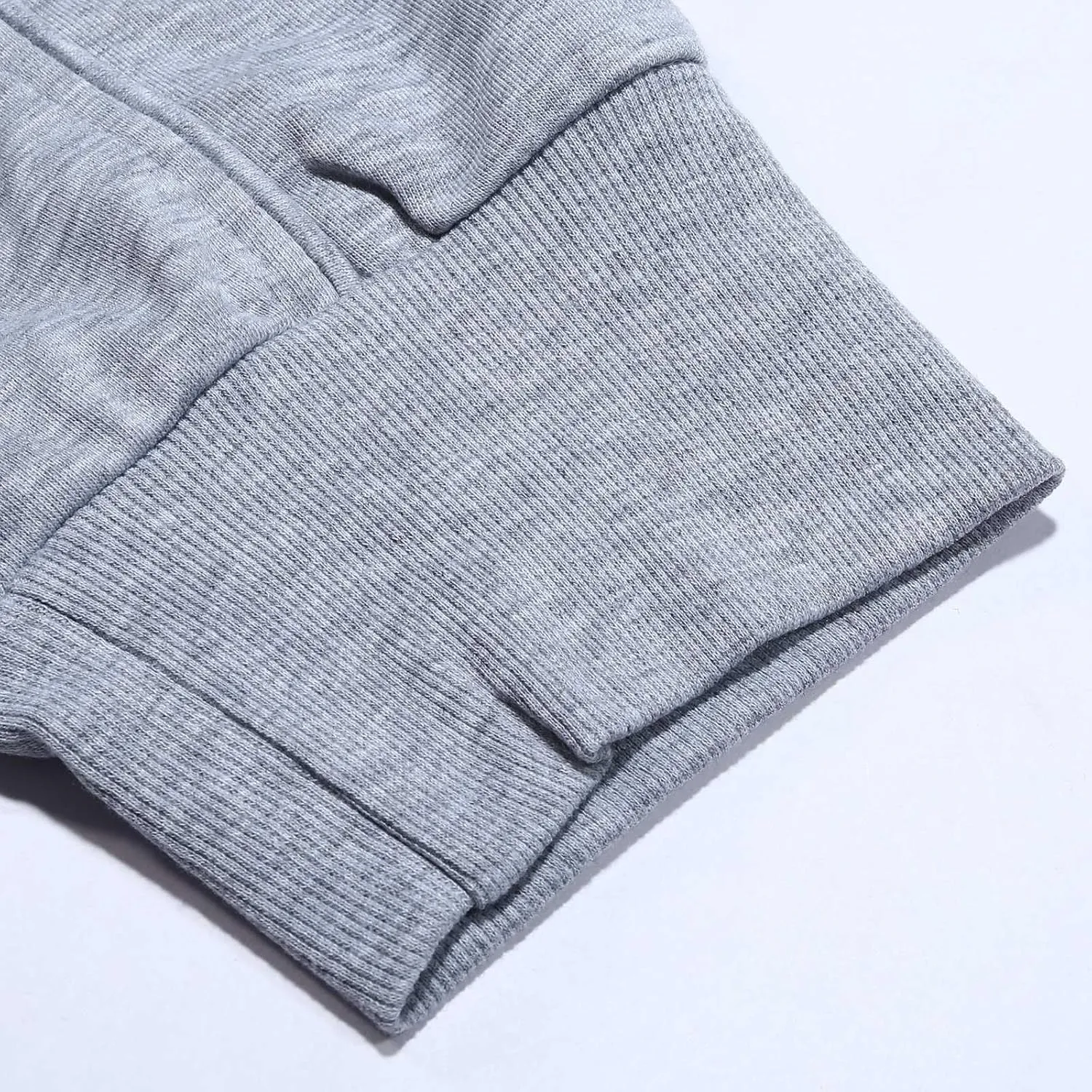 Mens Casual Pants Elastic Waist Relaxed Fit Stretch Sweatpants Big and Tall Baggy Outdoor Workout Athletic Pants with Pockets