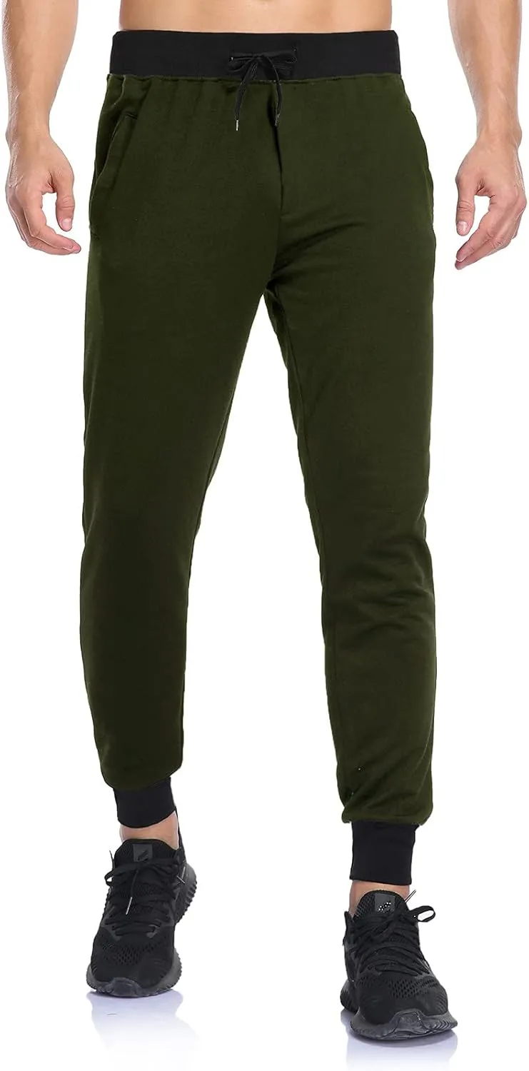 Mens Pants Casual Drawstring Elastic Waist Solid Jogger Pants Skinny Beam Feed Loose Trousers Outdoor Sweatpants