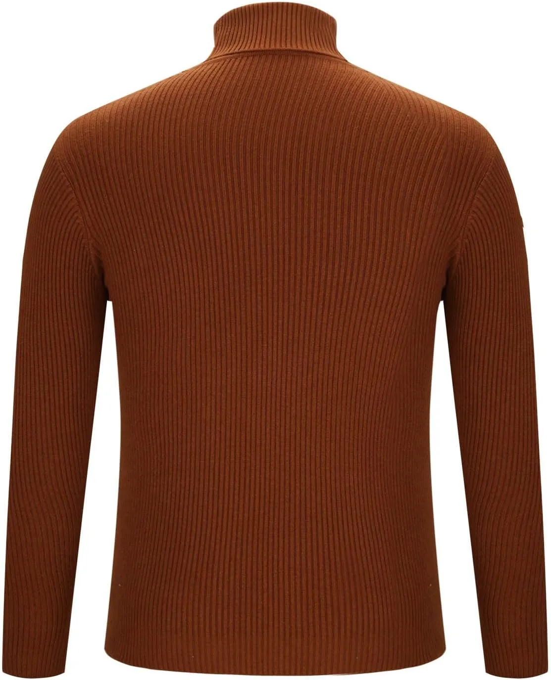 Men's Ribbed Turtleneck Winter Long Sleeve Sweaters Basic Lightweight Undershirts Casual Thermal Pullover Sweaters