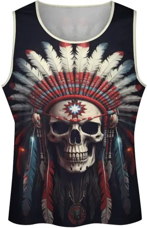 Men's Tank Tops Casual Undershirts Summer Cool Big and Tall Vest Sleeveless Crewneck Workout Cotton Tank Tops for Men