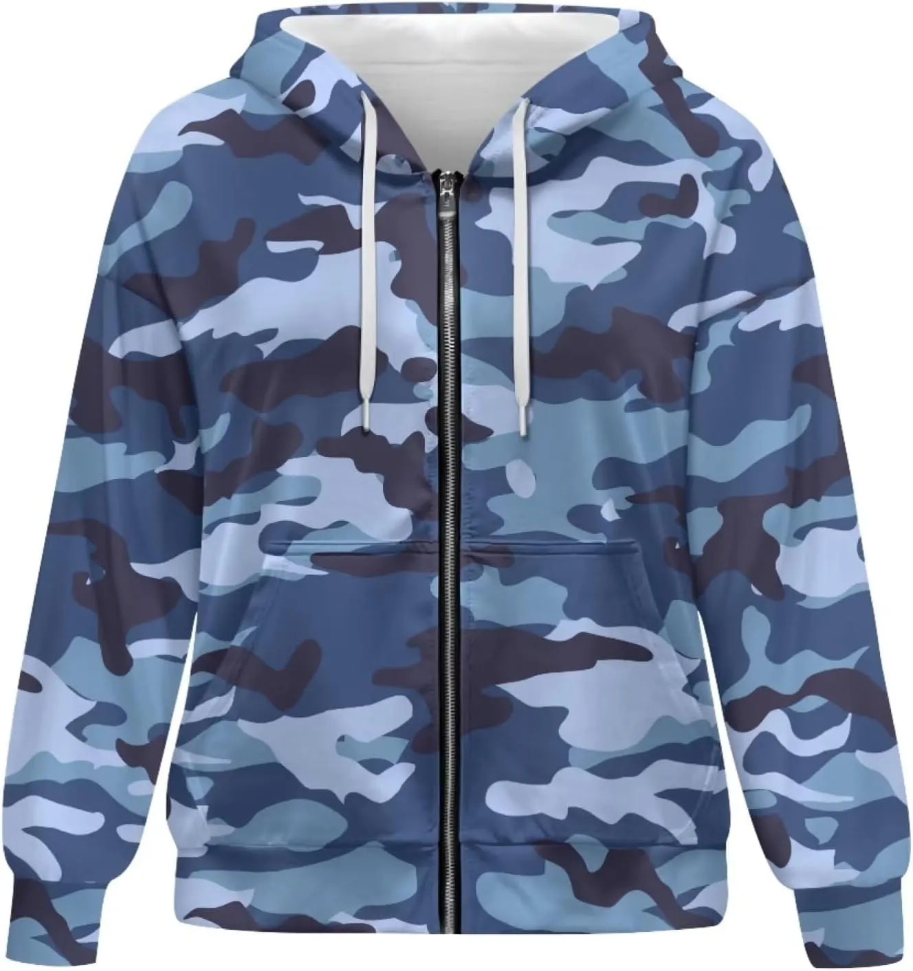 Oversized Hoodies Women Hooded Hoodie with Pockets Zipper Sweatshirt Sweater Fall Activewear for Lady Workout