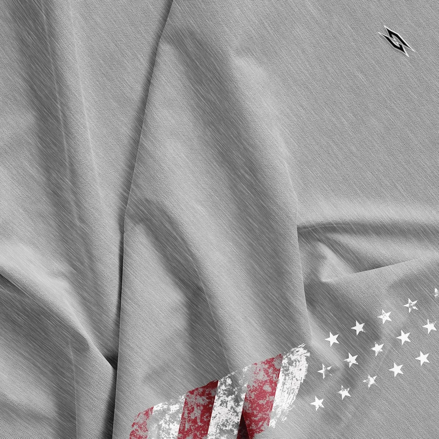Patriotic USA Golf Polo Shirt  Mens Performance Short Sleeve Moisture Quick Dry Fit Athletic Veteran UPF Stretch Casual Fun