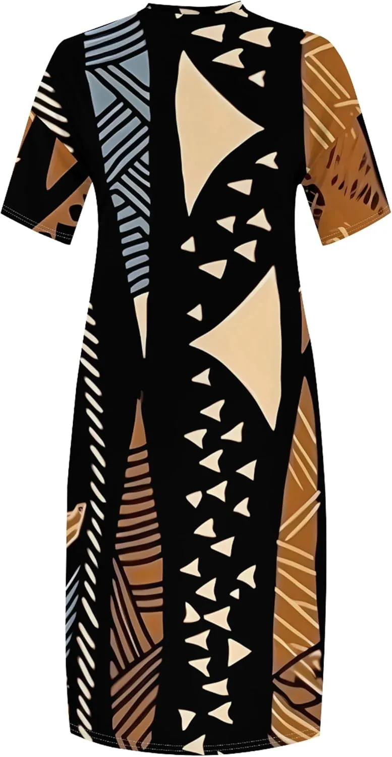 Plus Size Dresses for Women 2024 Summer Casual Short Sleeve T Shirt Maxi Dress with Pockets A Line Beach Vacation Outfits