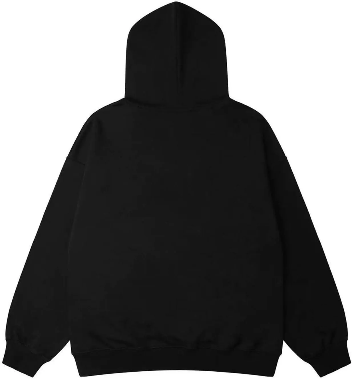 Pray the Lord Hoodies for Women Abstraction Shadow Long Sleeve Oversized Sweatshirt Casual Pullover Tops Streetwear