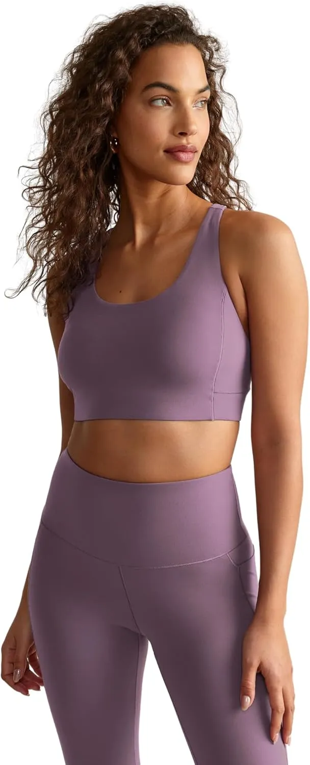 Rhone Sports Bras for Women - Revive Women's Sports Bra - High Support, 4-Way Stretch, Wirefree, Anti-Odor, Removable Cups