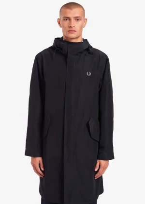 Shell-Parka - schwarz