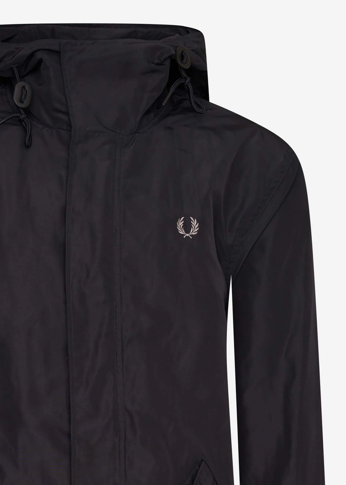 Shell-Parka - schwarz