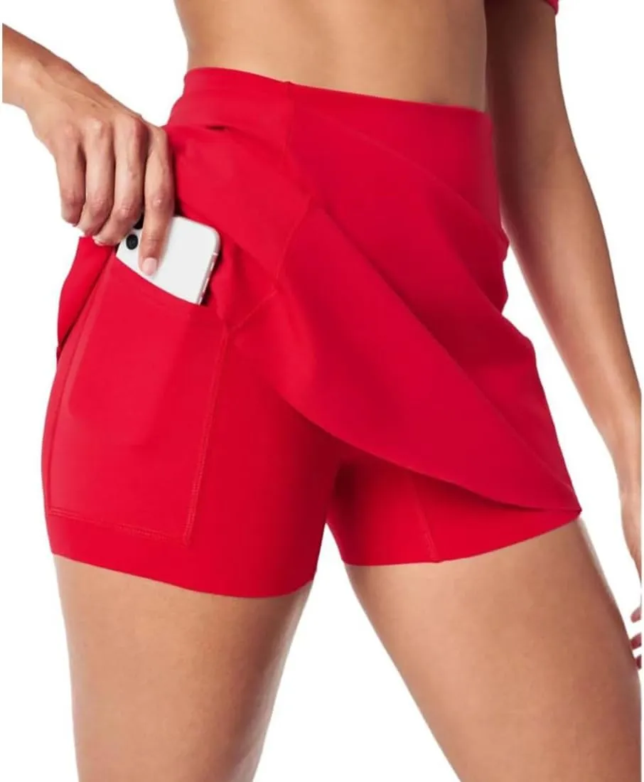 Spanx Women's Lapis Blue 2X High Rise Skort