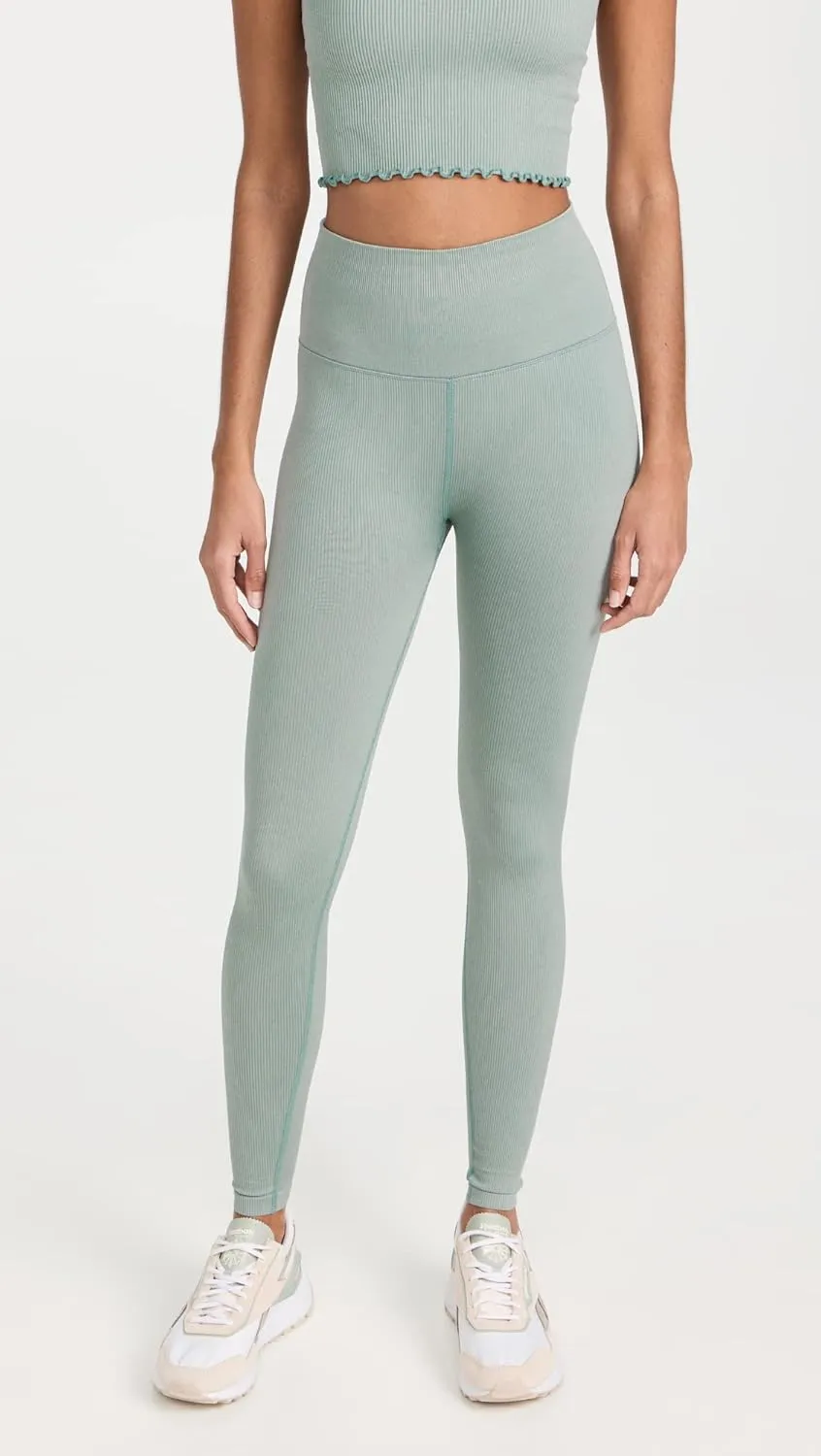 Spiritual Gangster Women's Love Sculpt 7/8 Ruffle Leggings