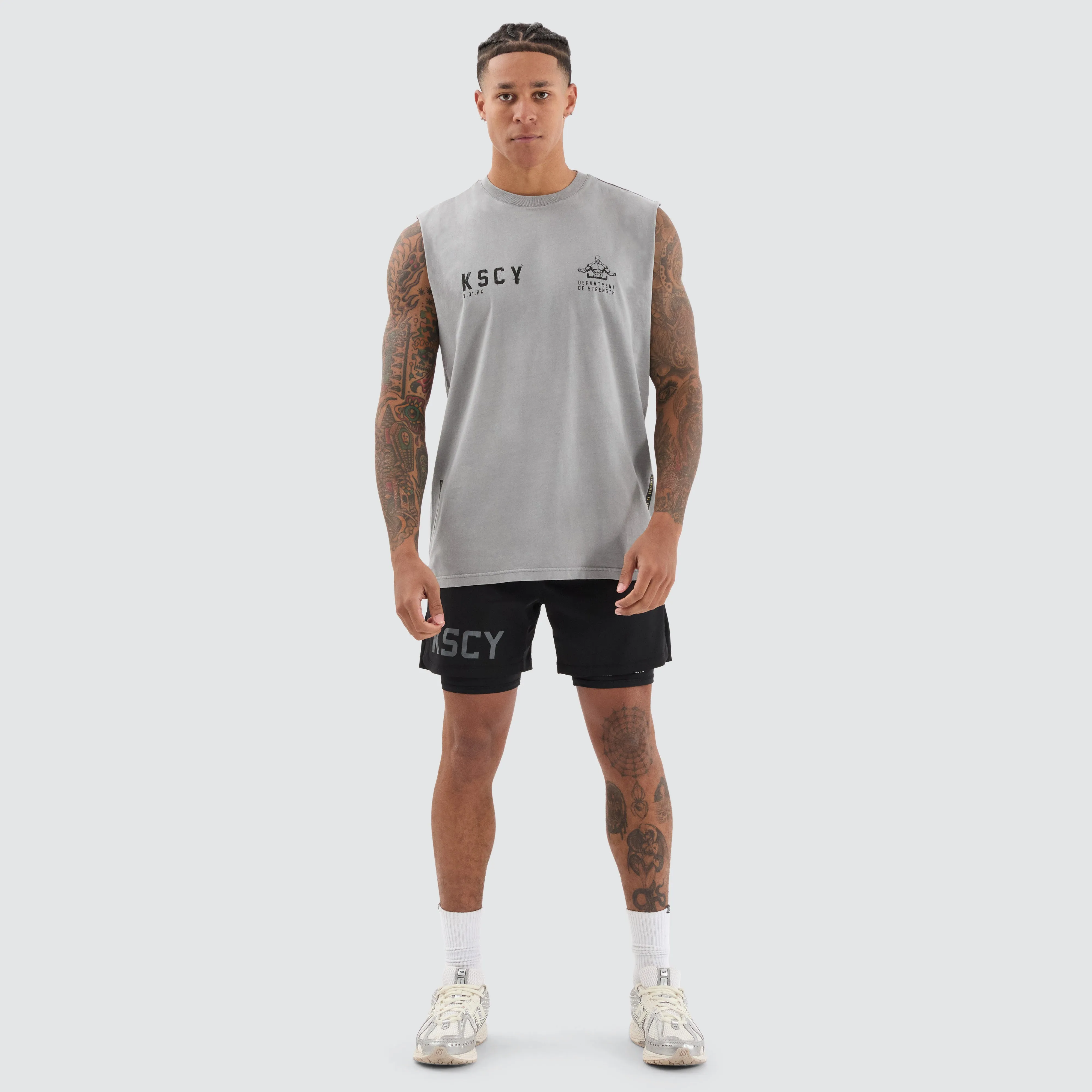 Surge Split Hem Muscle Pigment Alloy