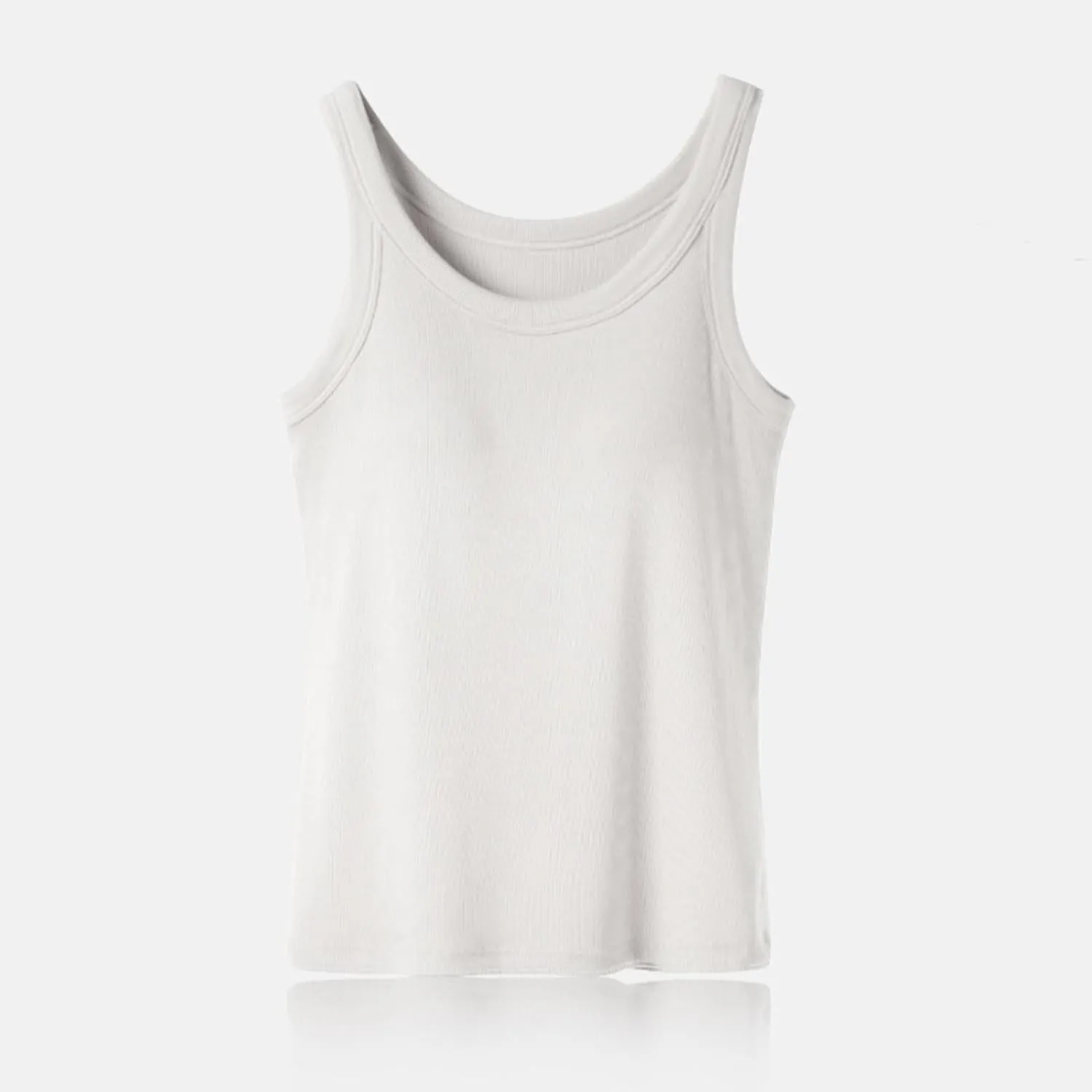 Tank Tops for Women 2025 Built in Bra Summer Lounge Shirts Loose Fit Workout Tank Tops Casual Camisole Top