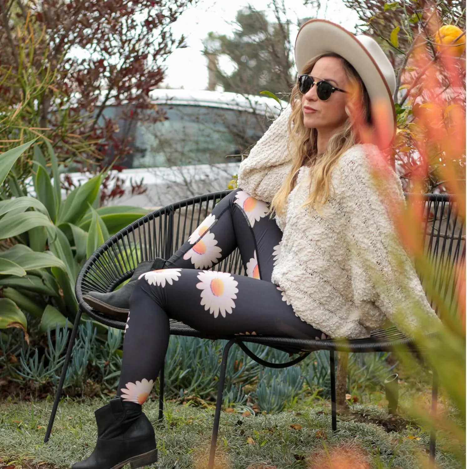 teeki Hot Pants Leggings for Women, USA Made Sustainable Eco Luxury Activewear Quick Dry