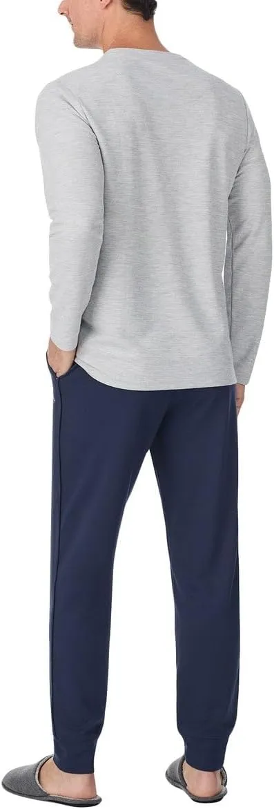 Tommy Bahama Mens 2-piece Relaxed Fit Logo Embroidered Lounge Set