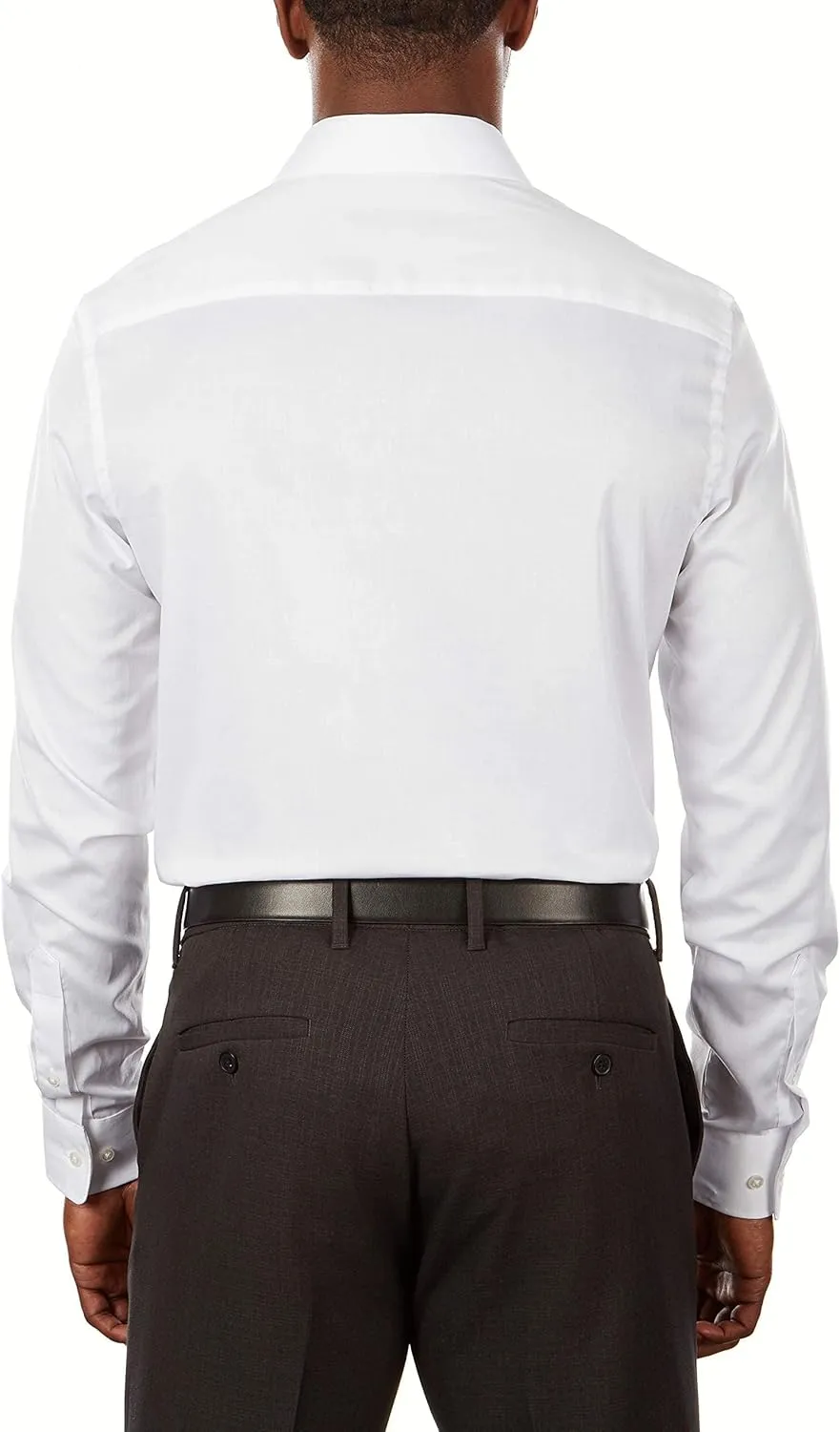 Van Heusen Men's Slim Fit Flex Collar Stretch Solid Dress Shirt - Amazon Exclusive