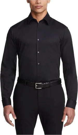 Van Heusen Men's Slim Fit Flex Collar Stretch Solid Dress Shirt - Amazon Exclusive