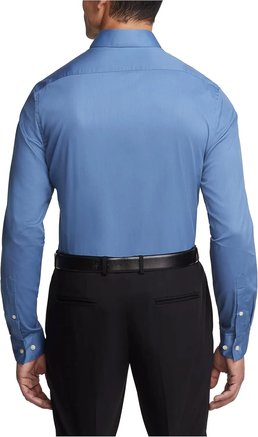 Van Heusen Men's Slim Fit Flex Collar Stretch Solid Dress Shirt - Amazon Exclusive