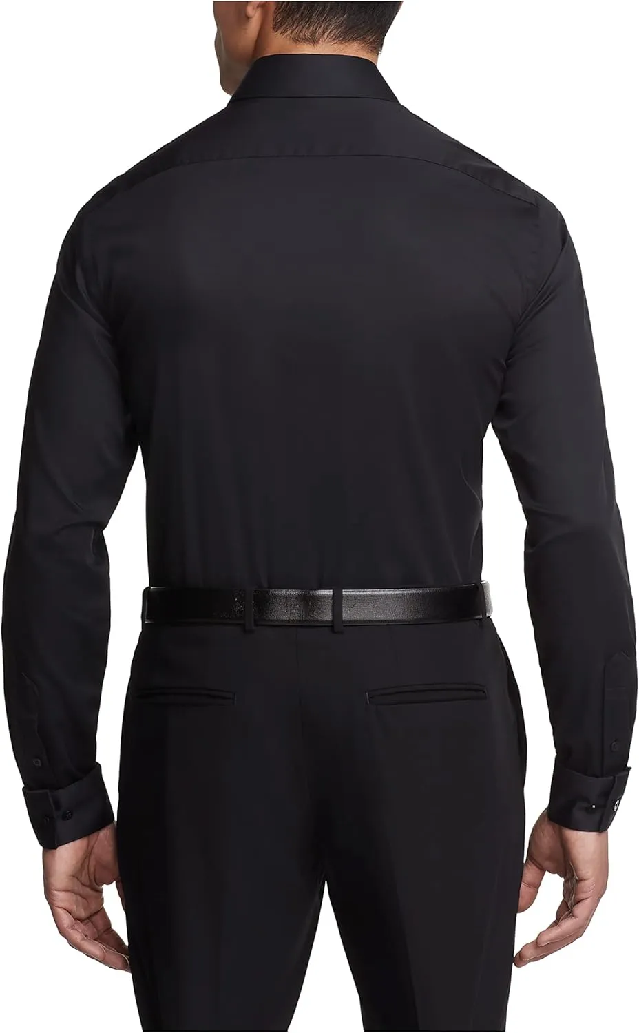 Van Heusen Men's Slim Fit Flex Collar Stretch Solid Dress Shirt - Amazon Exclusive