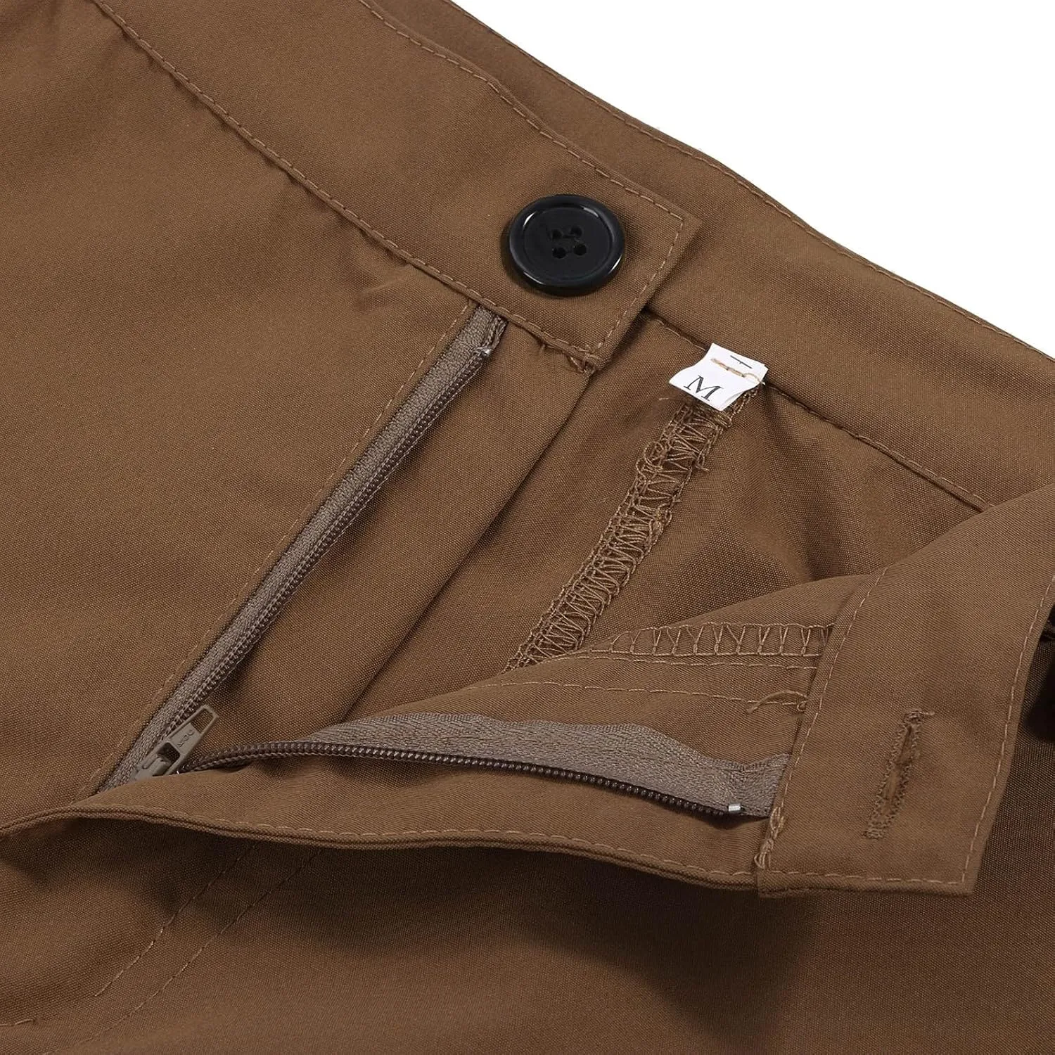 Weatherproof Men's Pants Mens Casual Elastic Drawstring Cargo Pants Lightweight Relaxed Fit Cotton Workout Sweatpants