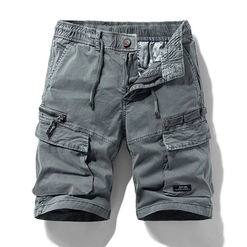 West Louis Bermuda Style Meets Practicality: Men's Camo Cargo Shorts for 2023