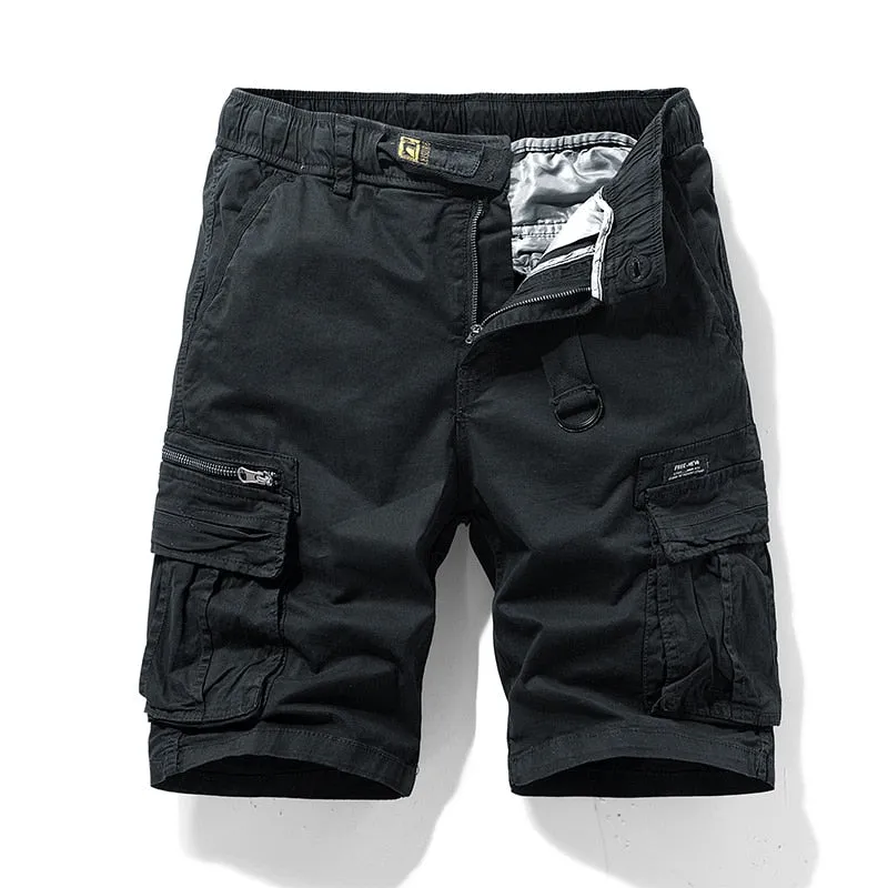 West Louis Bermuda Style Meets Practicality: Men's Camo Cargo Shorts for 2023
