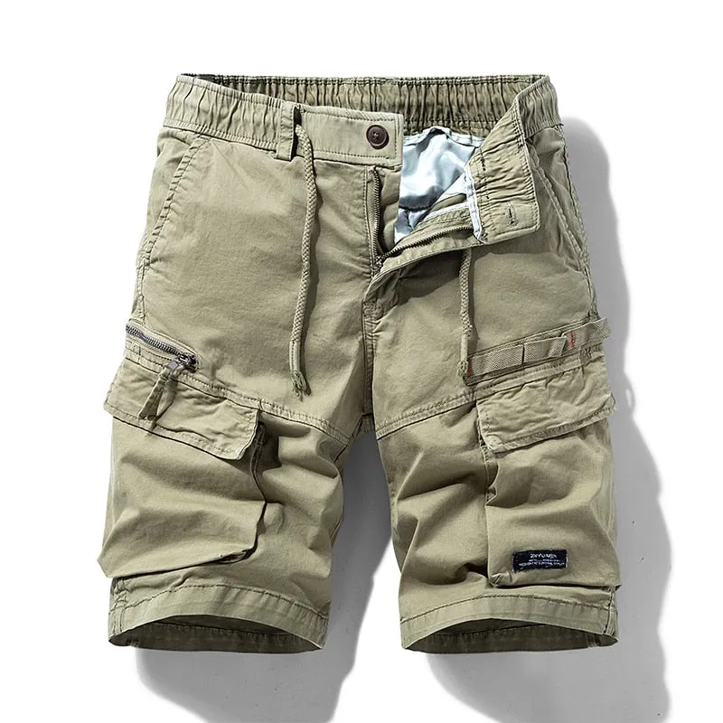 West Louis Bermuda Style Meets Practicality: Men's Camo Cargo Shorts for 2023